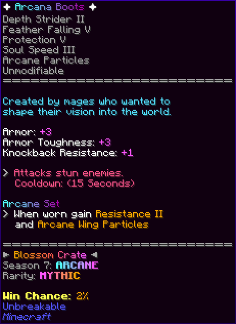 ✦ Arcana Boots ✦