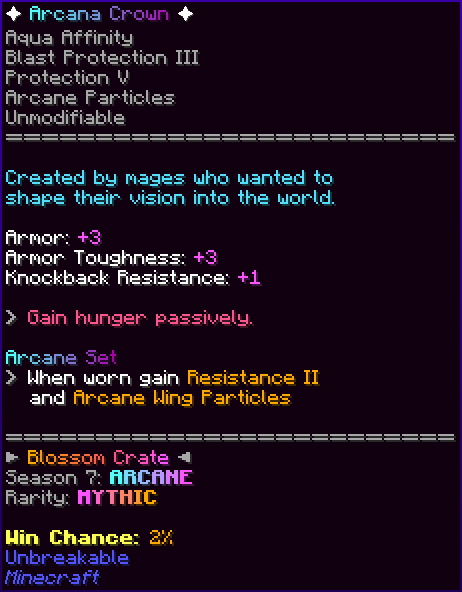 ✦ Arcana Crown ✦