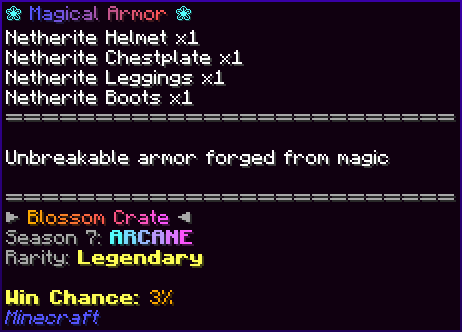 ❀ Magical Armor ❀