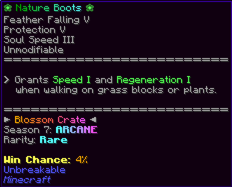 ❀ Nature Boots ❀