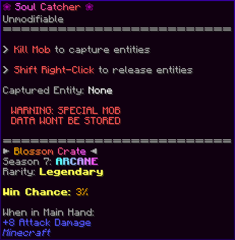 ❀ Soul Catcher ❀