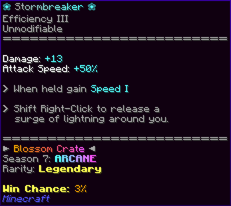 ❀ Stormbreaker ❀