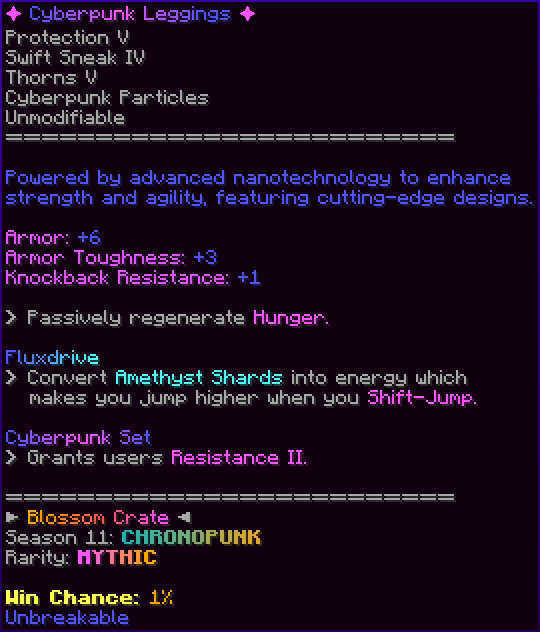 ✦ Cyberpunk Leggings ✦