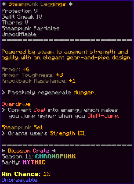 ✦ Steampunk Leggings ✦