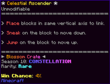 ❀ Celestial Ascender ❀