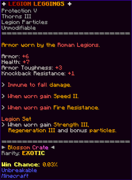 ✦ LEGION LEGGINGS ✦