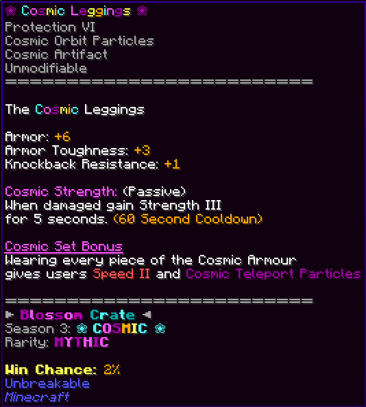 ❀ Cosmic Leggings ❀