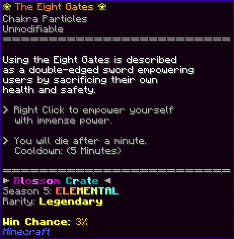 ❀ The Eight Gates ❀
