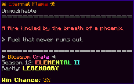 ❀ Eternal Flame ❀