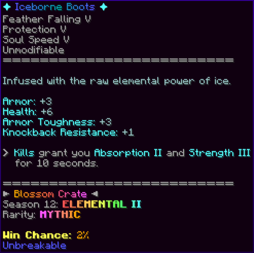 ✦ Iceborne Boots ✦