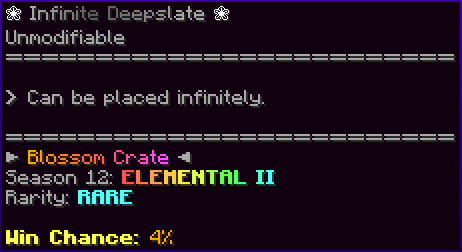 ❀ Infinite Deepslate ❀