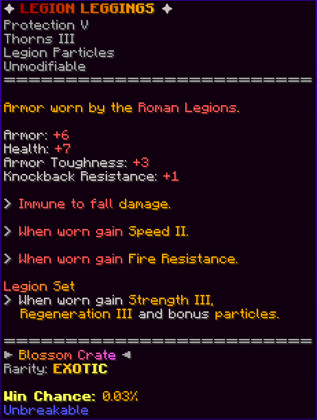 ✦ LEGION LEGGINGS ✦