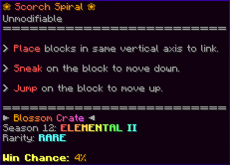 ❀ Scorch Spiral ❀