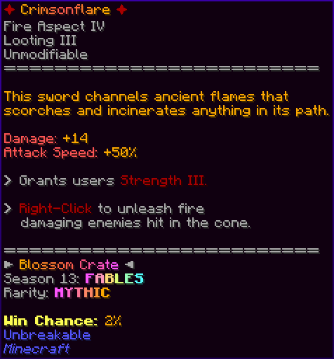 ✦ Crimsonflare ✦