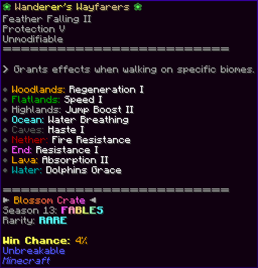 ❀ Wanderer's Wayfarers ❀