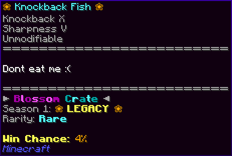 ❀ Knockback Fish ❀