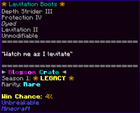 ❀ Levitation Boots ❀