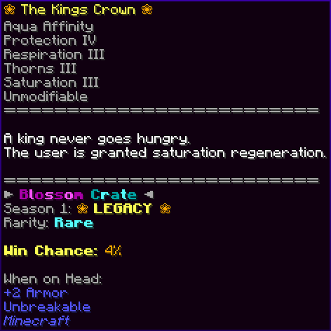 ❀ The Kings Crown ❀