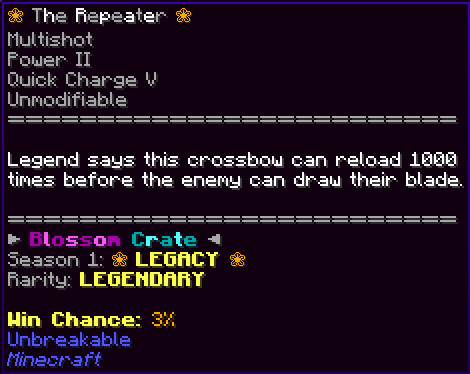 ❀ The Repeater ❀