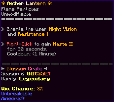 ❀ Aether Lantern ❀