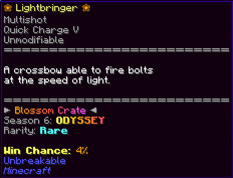 ❀ Lightbringer ❀