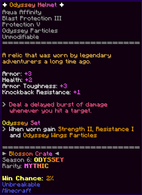 ✦ Odyssey Helmet ✦