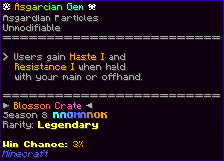 ❀ Asgardian Gem ❀