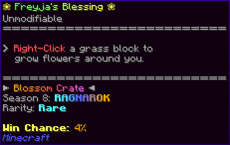 ❀ Freyja's Blessing ❀