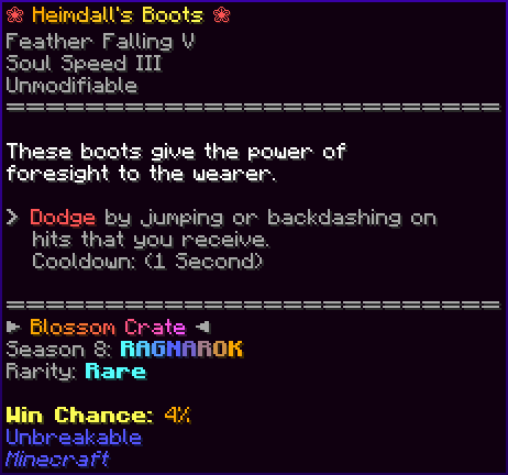 ❀ Heimdall's Boots ❀