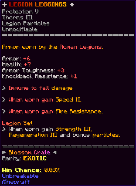 ✦ LEGION LEGGINGS ✦