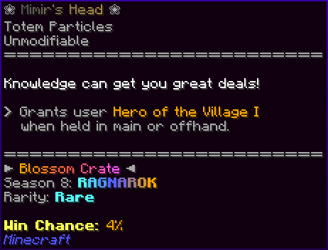 ❀ Mimir's Head ❀