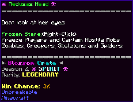 ❀ Medusas Head ❀